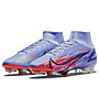 Nike  Mercurial Superfly 8 Elite KM FG - scarpe da calcio per terreni compatti - uomo, Blue/Red/Black