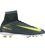 Nike Mercurial Superfly V CR7 Kids' (FG) - scarpe da calcio terreni compatti, Seaweed/Volt