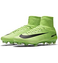 Nike Mercurial Superfly V FG - scarpe da calcio terreni compatti - uomo, Electric Green