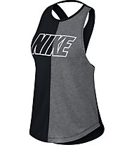 Nike Miler Tank SD - Top Running - Damen, Black/Grey