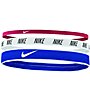 Nike Mixed Width Headbands 3 pack - Haargummis, Red/Blue