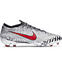 Nike Neymar Vapor 12 Elite FG - scarpa da calcio terreni compatti, White/Red/Black