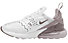 Nike Nike Air Max 270 Women's Shoes, White/Rose