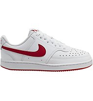 Nike Court Vision Low - Sneaker - Damen, White/Red