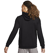 Nike Dri-FIT Full-Zip Training Hoodie - giacca running - uomo, Black