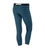 Nike Nike Leg-A-See Allover Print Pant, Light Blue Lacquer/Black
