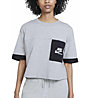 Nike Nike Sportswear W's T - T-Shirt - Damen , Grey