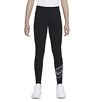 Nike SW Favorites - pantaloni fitness - bambina, Black