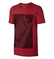 Nike Color Shift Futura Fitness- und Freizeitshirt Herren, Red