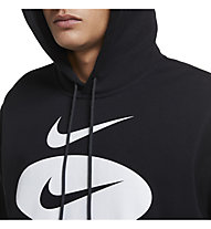 Nike Sportswear Swoosh League - felpa con cappucio - uomo, Black