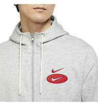 Nike Sportswear Swoosh League - felpa con cappuccio - uomo, Grey