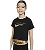 Nike NSW Big Kids' (Girls') - T-shirt - ragazza, Black