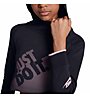 Nike NSW Crop Pe GX - Kapuzenpullover Fitness - Mädchen, Black