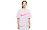 Nike NSW W's Short-Sleeve - T-shirt - donna, Pink