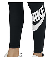 Nike W NSW Essntl Lggng Futura Hr - Trainingshosen - Damen, Black