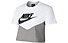 Nike Sportswear Heritage Women's Short-Sleeve Top - T-Shirt - Damen, White/Grey