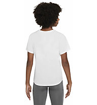 Nike One Dri-FIT Jr - T-Shirt - Mädchen , White