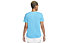 Nike One Dri-FIT Swoosh - maglia running - donna, Light Blue