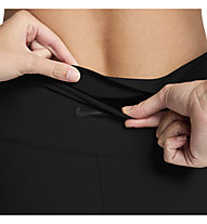 Nike One High Waisted Capri W - pantaloni fitness - donna, Black