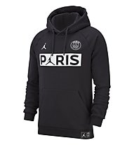 Nike Paris Saint-Germain - felpa con cappuccio - uomo, Black/White