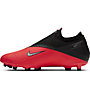 Nike Phantom VSN 2 Academy DF FG/MG - Fußballschuh für festen Boden - Kinder, Red/Black