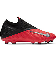 Nike Phantom VSN 2 Academy DF FG/MG - Fußballschuh für festen Boden, Red/Black