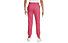 Nike Sportswear Phoenix Fleece W - pantaloni fitness - donna, Pink