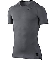 Nike Pro Cool Compression - T-Shirt fitness - uomo, Grey