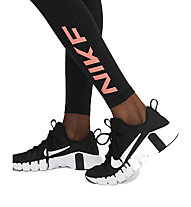 Nike Pro Dri-FIT W Mid-Rise G - Trainingshosen - Damen, Black