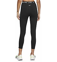 Nike Pro High Waisted 7/8 W - pantaloni fitness - donna, Black