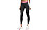 Nike Pro Mid Rise Mesh W - pantaloni fitness - donna, Black/Pink