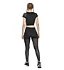 Nike Pro Short Sleeve - Top fitness - donna, Black