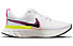 Nike React Infinity Run Flyknit 2 - Neutrallaufschuh - Herren, White/Pink