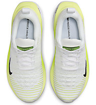 Nike React Infinity Run Flyknit 4 W - Runningschuh neutral - Damen, White/Light Green