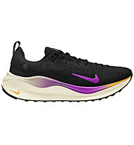 Nike React Infinity Run Flyknit 4 W - scarpe running neutre - donna, Black/Purple