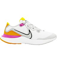 Nike Renew Run - Turnschuhe - Mädchen, White/Orange