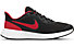 Nike Revolution 5 Big Kids - Sportschuhe - Jungen, Black/Red