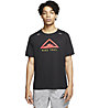 Nike Rise 365 Trail Run - Trailrunning T-Shirt - Herren, Black