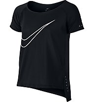 Nike Running top - Fitness T-Shirt Kurzarm - Kinder, Black