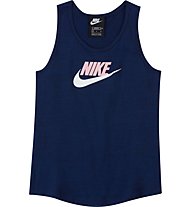 Nike Sportswear - top fitness - bambini, Blue
