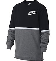 Nike Sportswear Advance 15 - felpa - bambino, Black
