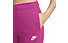 Nike Sportswear Club Fleece W - pantaloni fitness - donna, Pink