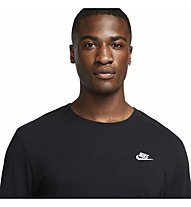 Nike Sportswear Club M - Langarmshirt - Herren, Black