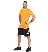 Nike Sportswear Just Do It Knit Top - T-shirt - uomo, Orange