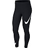 Nike Sportswear Leg-A-See Swoosh - Trainingshose lang - Damen, Black