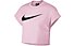 Nike Sportswear NSW Short-Sleeve Crop Top - T-Shirt - Damen, Pink