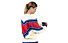 Nike Sportswear NSW Women's Fleece Crew - Sweatshirt - Damen, Light Yellow/Red/Blue