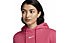Nike Sportswear Phoenix Fleece W - felpa con cappuccio - donna, Pink