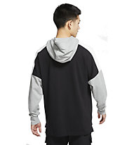 Nike Sportswear Pullover Hoodie - felpa con cappuccio - uomo, Black/Grey