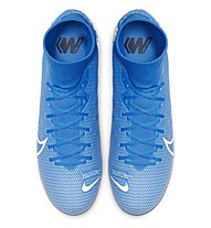 Nike Superfly 7 Academy FG/MG - scarpe da calcio multiterreno, Light Blue